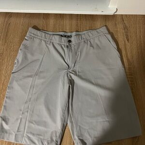 Adidas Men's Light Gray Athletic Shorts